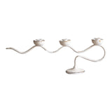 Iron Candelabra Decorative Candlestick Table Centerpiece Pillar Candle Holder