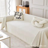 Sofa Cover Blanket Multi Functional Couch Chair Non-Slip Tapestry Cloth Sofa Decorative Cushion Dust Cover Furniture Protector