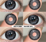 1 Pair Cosplay Colored Contact Lenses Anime Blue Lenses Purple Eye Halloween Makeup Contact Yearly Pink Beauty Pupils