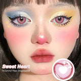 SailorMoon Series Anime Cosplay Colored Lenses Halloween Colorful Contact Lenses Multicolored Lenses Big Cover Pupils