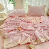 Bubble Cotton Summer Quilt Air Conditioning Quilt Soft Skin-friendly Lightweight Adults Single Double Home Textiles 200*230cm