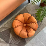 Decorative Pumpkin Cushion Activity Velvet Nordic Ins Sofa Seat Backrest Orange Pillow for Living Room Home Decoration 40*40cm