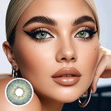 Yearly Colored Contact Lenses for Eyes Blue Eye DNA Gray Contact Blue Lenses Blue Lenses Fashion Makeup Lenses