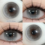 Daily Disposable 10PCS Colored Contact Lenses for Eyes Myopia Lens Beauty Pupils Eye Lenses Fashion Blue Purple Lenses