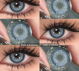 2pcs Natural Color Contact Lenses For Eyes Pattaya Green Lenses Blue Eye Contacts Lens Gray Beauty Pupils Yearly Use