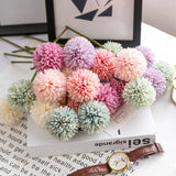 5Pcs Hydrangea Artificial Flowers Bouquet For Home Bedroom Decor Wedding Decoration Craft Vases Flower Arrangement Accessories