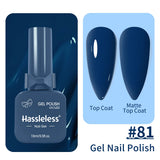 Single-use gel nail polish, 15ml each, requires LED lighting, solid color, a must-have for manicures | Vibrant nail colors | Nai