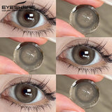 1 Pair Colored Contact Lenses for Eyes Natural Brown Contact Lenses Fashion Lenses Brown Eye Lens Softlenses