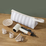 Carry Handle Hair Dryer Storage Bag Zipper Closure Scratch-Resistant Blow Dryer Storage Bag Wide Gusseted Water-Resistant
