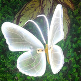 40cm 60cm of LED Outdoor Simulation Dynamic Static Butterfly Lights Holiday Party Decorations Butterflies Dynamic Insect Lights