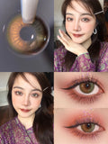 Color Contact Lenses with Diopters Korean Eye Contacts Lenses Colorcon Black Lenses High Quality Natural Optical Lenses