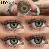 Color Contact Lenses Natural Contact Lens NEW Siri Series Makeup Colored Pupils Cosmetics Beauty Green Lenses Blue Pupils
