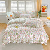 100% Cotton Quilt Cover Adults Kids Duvet Cover Printed Comforter Cover Home Bed Linen funda nordica Bed Cover (No Pillowcase)
