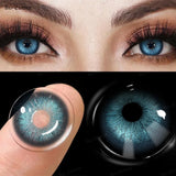 1 Pair Colored Contact Lenses Pupils Fashion Brown Lenses for Makeup Cosplay Lenses High Quality Natural Pupils Year