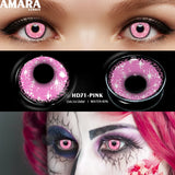 Cosplay Color Contact Lenses for Eyes Yearly Makeup Halloween Beauty Contact Lenses Eye Cosmetic Color Lens Eyes