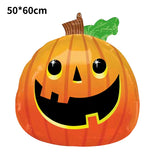 Halloween Decoration Balloon Pumpkin Ghost Spider Foil Balloons Toys Bat Globos Halloween Party Supplies