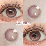 Chameleon Ice Blue Colored Contact Lenses 14.5mm Bold Color Eye Effect Daily Party Wear Daily Fashion Makeup Lens