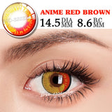 1 Pair Halloween Cosplay Contact Lenses  Rubi Ruby Cosplay Pink Lenses Purple Anime Lenses