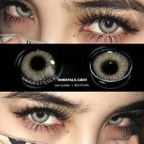 Natural Colored Contacts Lenses 2pcs Blue Contacts Beautful Pupils Color Contacts Yearly Makeup Green Eyes Contact Lens