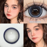 2pcs/Pair Contact Lenses Fast Shipping Big Black Lenses for Eyes Beauty Pupils Comestic Eye Color Lens 14.5mm/14.2mm