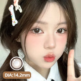 1 Pair Myopia Color Contact Lenses for Eyes with Prescription Makeup Eye Color Lenses Beauty Pupils Fashion Blue Lenses