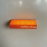 Creative Magnetic Glow In Dark Rain Shed Fridge Magnet Strong Magnetic Warmth Home Simulation Miniature Stall Atmosphere Light