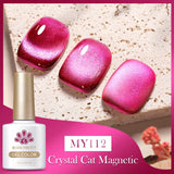Gold Reflective Moonlight Gel Nail Polish Cat Magnetic Aurora Spar Glitter Semi-Permanant Varnish Nail Art Magnetic