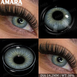 Fashion Colored Contact Lenses Natural Brown Eye Lens Gray Contact Eye Lenses Blue Lenses Contacts for Dark Eyes