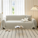 Chenille Sofa Towel for living room French Style home decoration Sofa Cover Couch Cover Tassel edge Waffle cushion