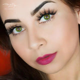 Colored Contact Lenses 1 Pair Natural Yearly Disposable Cosmetic Eye Lens 14.5mm Soft Color Lens