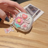 Cute Cartoon Clear Earbuds Cover For Samsung Galaxy Buds 2 Pro Buds FE Live Buds2 Pro Buzz 2 Pro buzz2 Case Lovely Bracele Funda