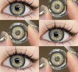 1 Pair Color Contact Lenses for Eyes Cosmetics Blue Contact Lenses Brown High Quality Natural Contact Lenses Gray Lenses