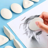 5pcs Creative Highlight Art Supplies Pencil Eraser Sketching Clean Without Leaving Marks Eraser Student Painting Sketching Art S