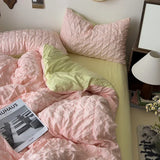 Comforter sets Bedding Set for Boys Girls Bedroom Duvet Cover Pillowcase Bedspread Simple Fashion Bed Sheet Set Bed Linens