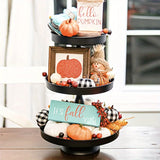 Ikeehome  3 Tier Serving Tray, Metal Cupcake Stand For 50 Cupcakes,  Display Holders For Anniversary Birthday Wedding Halloween, Christmas