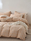 Ikeehome  Waed Pure Cotton Floral d Small ids Bedding Set Quilt Cover eet Tee Or Four Piece Set Bedding Accories