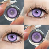 Green Colored Contact Lenses 6 Months Disposal Big Eye Soft Lens Natural Cosmetic For Coser