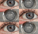 Colored Contact Lenses Fashion Blue Eye Makeup Lens Gray Beauty Pupils Brown Eyes Contact For Daily Dating 6 Months Use