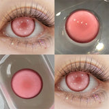 Colored Contact Lenses Lalens Paradise Blue Pink Brown Violet Red Color Contacts Eye Lens Eyes Half Year 2Pcs