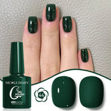 10ML Gel Nail Polish Solid Color Glass Gel Varnish Nail Art Gel Spring Summer Gel Nail Soak Off UV Gel Gel Vernis
