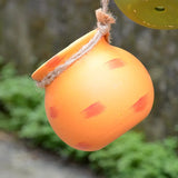 4PCS Outdoor Home Garden Hanging Flowerpot Ceramic Vertical Flowerpot Plant Succulent Flowerpot Vase Wall Railing Decoration