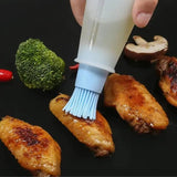 Comes with Oil Brush Leak Proof Oil Control Silicone Oil Bottle Brush Baking Barbecue Brush Outdoor Barbecue Pancake Brush New