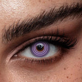 Colored Contact Lenses Lalens Cosplay Cartoon Pink Red Purple Color Contacts Eye Lens Eyes Half Year 2Pcs