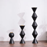Wood Candle Stand, Retro Candlestick,Home Creative Art Decoration, Wedding Table Romantic Decorative Props