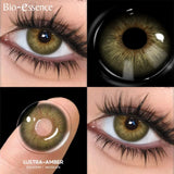 Colored Contacts Lenses Grey Lense Natural Brown Eyes Contact Blue Eyes Lenses Cosmetic Soft Eye Lens Beauty Pupils