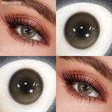 Colored Contact Lenses Power Urban Layer Natural Eye Beauty Lens for Women Daily Makeup