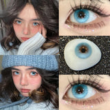 1Pair New Myopia Contact Lenses for Eyes Pupils Prescription Lenses Fashion Grey Lenses Natural Pupil Lens Korean Lenses