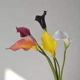 5pcs Large Calla Lily Artificial Flowers Wedding Decor Bridal Bouquet  Fake Flowers Realistic Callas Home Decoration Accessories