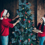 18Pcs Artificial Berry Branch Chritsmas Decoration Chritsmas Tree Ornaments for Home Decor Navidad New Year 2025 Decor Accessory