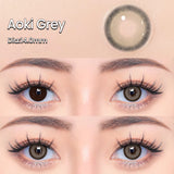 1 Pair New Color Contact Lens Natural Pupils Green Lens Makeup Colored Pupils Gray  Brown Contact Lenses y2k Beauty